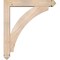 Ekena Millwork Thorton Arts and Crafts Smooth Bracket w/ Offset Brace, Douglas Fir, 5 1/2"W x 30"D x 34"H BKT0604X30X34THR03SDF - alternate 4